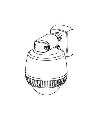 RHOWCA - American Dynamics RHOWCA Dome Mount, Corner Bracket Adapter, Use with RHOSW