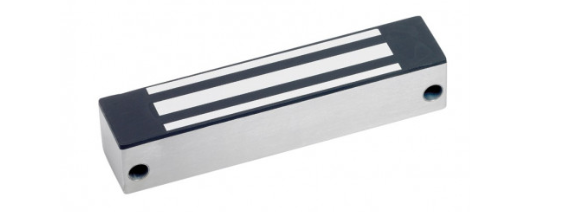 STP-G600S-12 - Slim stainless steel side fixed unmonitored maglock 12Vdc