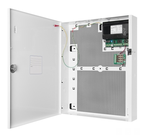 ACCESS-PSU2-8A 12V 8A /24V 4A Selectable SMPSU (4x2A) - Universal L Enclosure (500Hx400Wx80D mm) - Max Battery 12V 17Ah