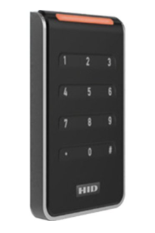 HID-40KTKS-00-000000 Wall Mount Keypad Reader, Terminal Strip Connection, Black/Silver (Replaces RK40, RPK40)