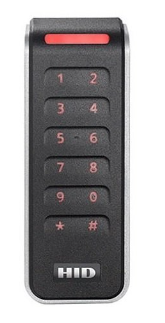 20KTKS-00-000000 - Signo 20K Mullion Keypad Reader, 13.56mHz & 125kHz, OSDP, Wiegand, Terminal, Mobile Ready, Black/Silver