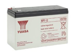 NP7-12  - 7AMP 12V RE CHARGEABLE YUASA BATTERY 