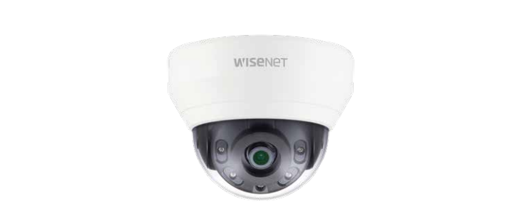 QND-6022R - Wisenet Network Camera, 2mp, 4mm IR Dome Camera