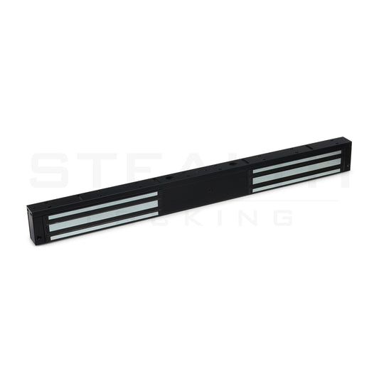 STEALTH04DS - Black double slimline unmonitored with door status maglock