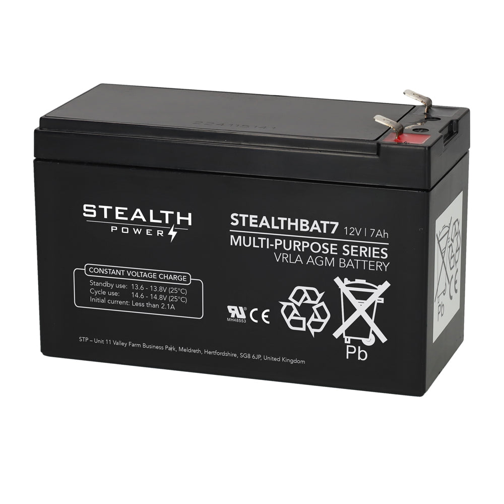 STEALTHBAT7 - 7amp 12Volt Battery