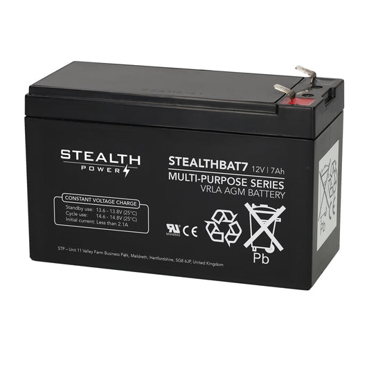 STEALTHBAT7 - 7amp 12Volt Battery