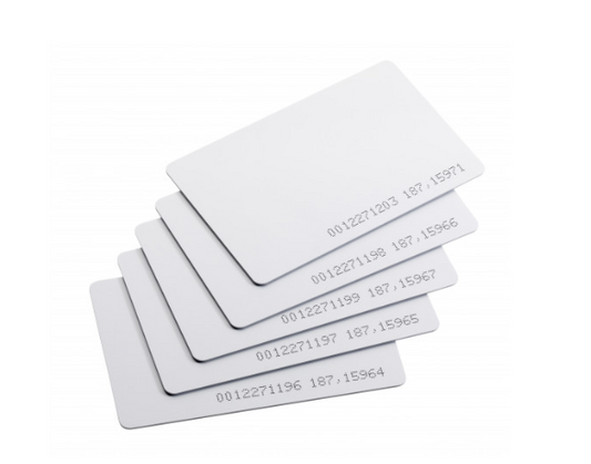 STP-EM-CARD - Numbered EM ISO (printable) white card