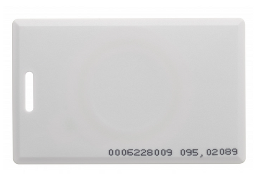 STP-EM-CLAMSHELL - Numbered EM clam shell white card