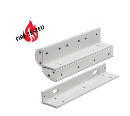 STP-EM300ZLDC-FIRE - Double covered Z & L Bracket for slim fire rated maglocks