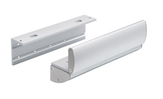 STP-EM500ZLDC - Double covered Z & L bracket for standard maglock