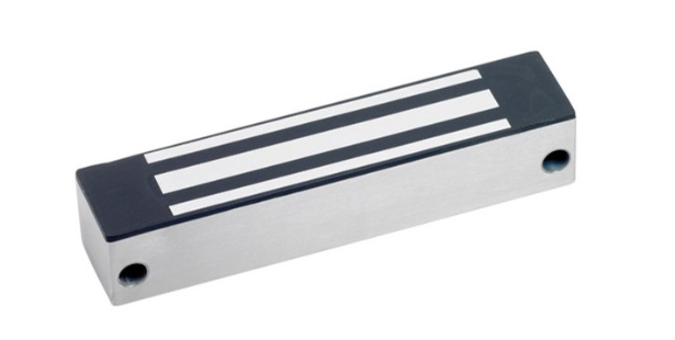 STP-G600SM-12 - Slim stainless steel side fixed monitored maglock 12Vdc