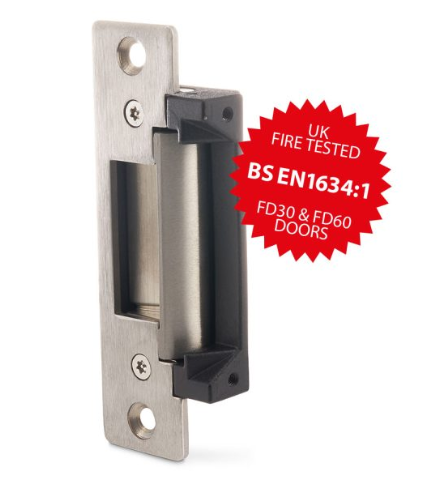 STP-ER450SM-FIRE - 12/24Vdc fire rated monitored short f/plate fail safe/secure