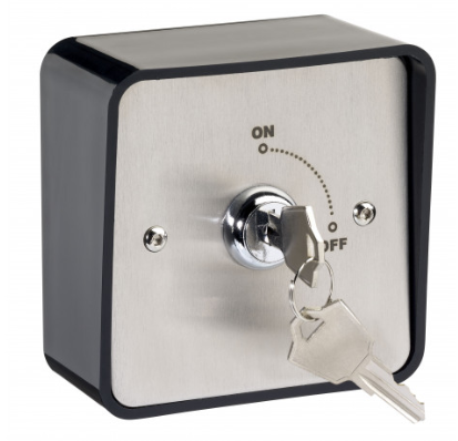STP-KS-2SB - Weatherproof surface mount maintained key switch with 2 k ...