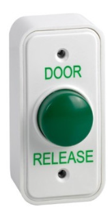 STP-SPB010A - Surface narrow green dome plastic exit button