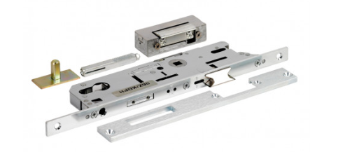 STP-UPVC-KIT-L-SAF - UPVC door locking package left handed fail safe 12Vdc