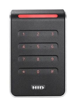 HID-40KTKS-00-000000 Wall Mount Keypad Reader, Terminal Strip Connection, Black/Silver (Replaces RK40, RPK40)