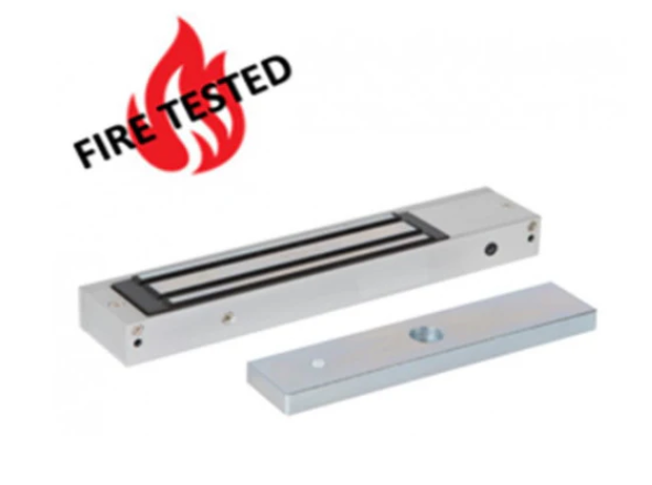 STP-EM02-FIRE-ARM/SAFTEYKIT+PF - Slim fire rate monitored maglock with pre fitted Arm Safety Strap