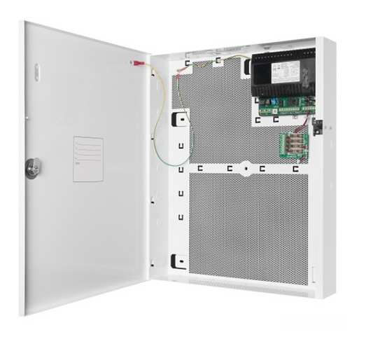 ACCESS-PSU2-8A 12V 8A /24V 4A Selectable SMPSU (4x2A) - Universal L Enclosure (500Hx400Wx80D mm) - Max Battery 12V 17Ah