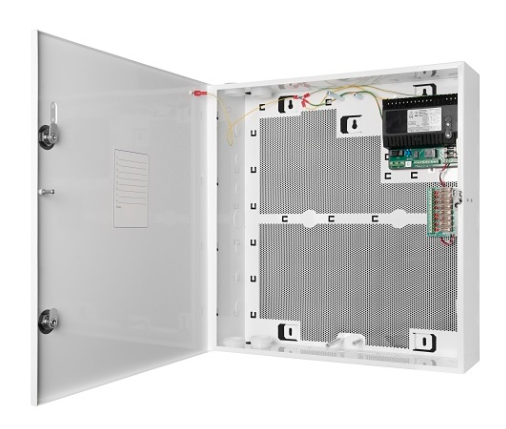 Elmdene MULTI-ACCESS-PSU2 13.8V DC 8A or 27.6V DC 4A PSU, 8-way Fused Output Module, PSU Enclosure Size 515h x 478w x 146dMm, Max Battery 12V 17Ah