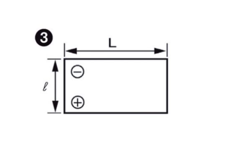 Yuasa NP3.2-12  12V 3.2Ah - Yuasa NP series standby & cyclic AGM VRLA battery