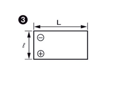 Yuasa NP3.2-12  12V 3.2Ah - Yuasa NP series standby & cyclic AGM VRLA battery