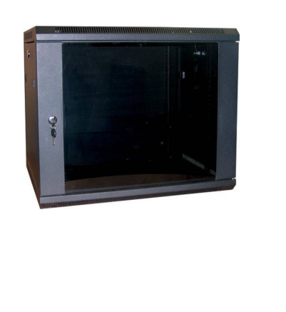 WB6.390SG-BK - Excel Environ WR390 Wall Rack Network Data Cabinet 6U Deep Black